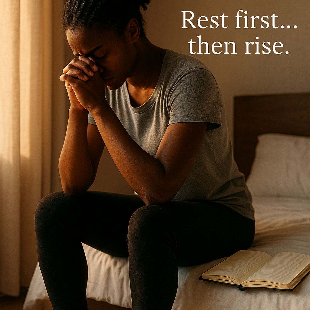 “Rest First… Then Rise: The Faith Behind Recovery”