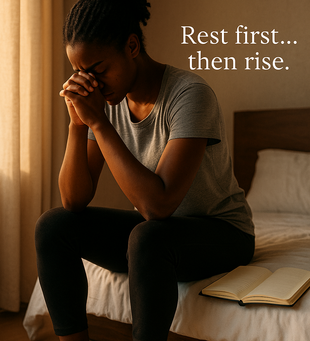 “Rest First… Then Rise: The Faith Behind Recovery”