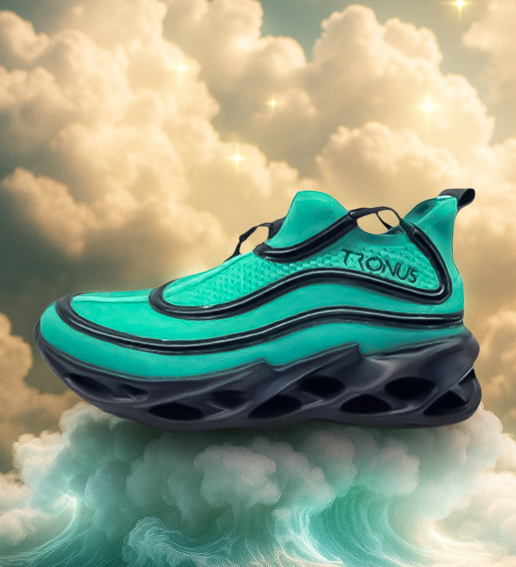 Seafoam Returns: TRONUS Launches the World’s First Luxury Recovery Sneaker with CloudCore™ Technology
