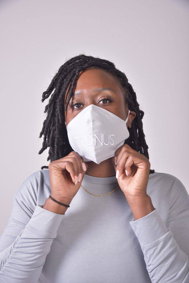 TRONUS GRAY/WHITE UNISEX ECO-FRIENDLY FASHION MASK (SOVEREIGN) – TRONUS ...