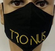TRONUS BLACK/GOLD ECO-FRIENDLY UNISEX FASHION MASK (BLACKOUTS & LEGACY)