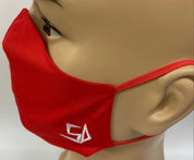 TRONUS RED/WHITE ECO-FRIENDLY UNISEX FASHION MASK (LEGEND)