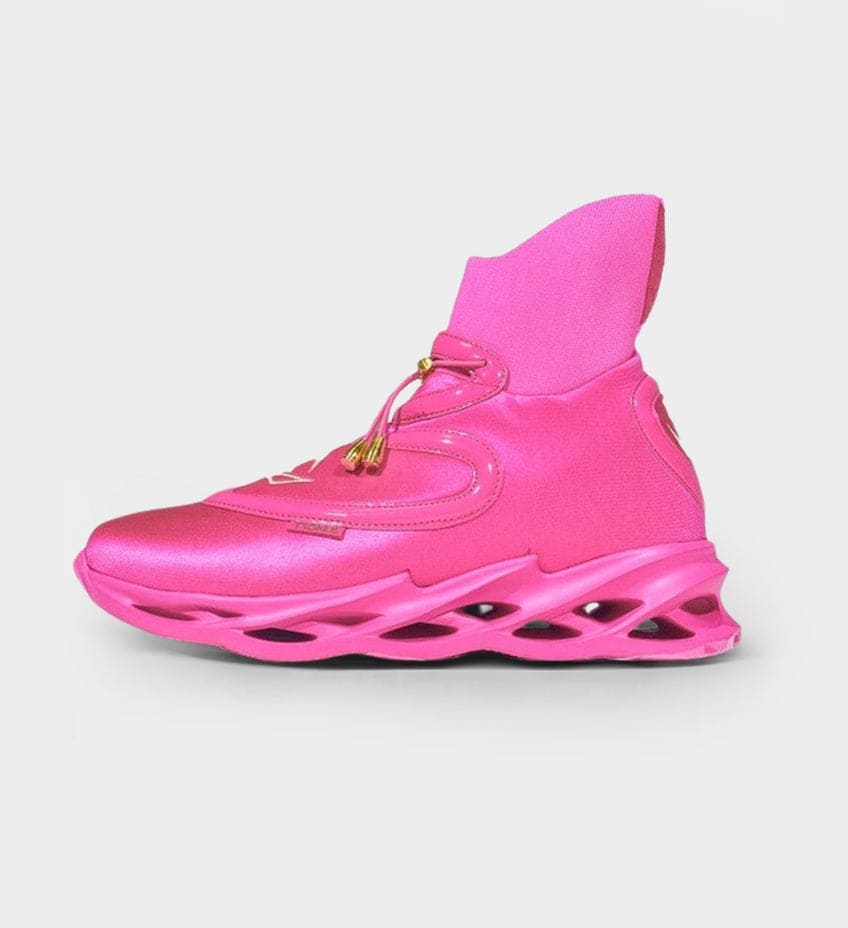 RETIRED COLLECTIBLE YOUTH LUXE CUSHIONED HIGH TOPS WARRIOR