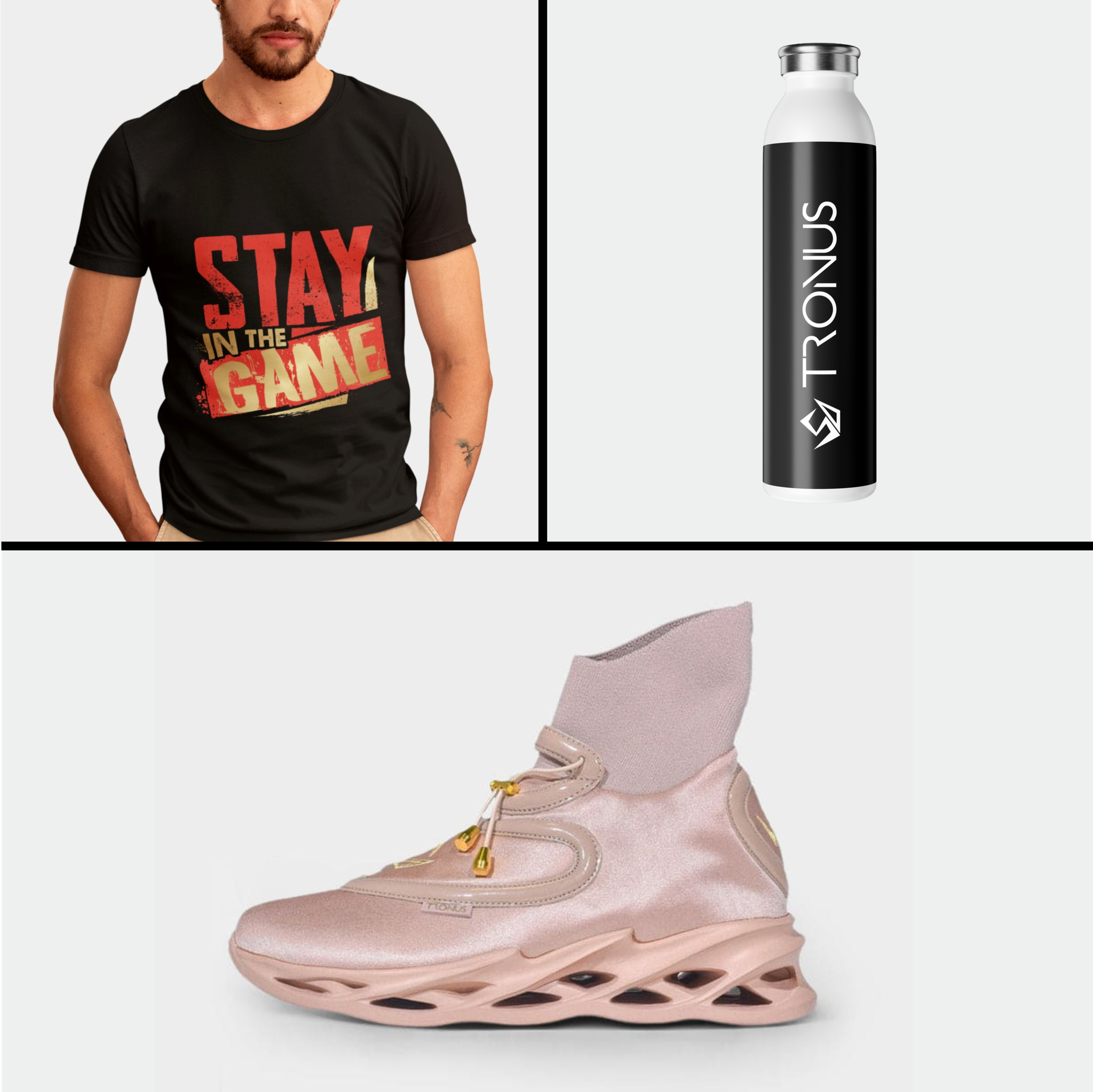 Gym Addict Bundle ( Men's SAND )