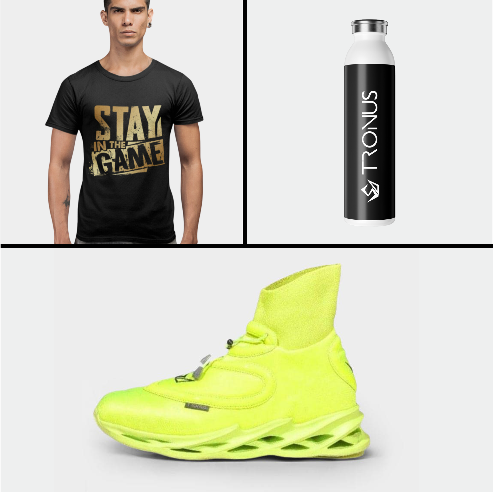 Gym Addict Bundle ( Men's LIGHTNING )
