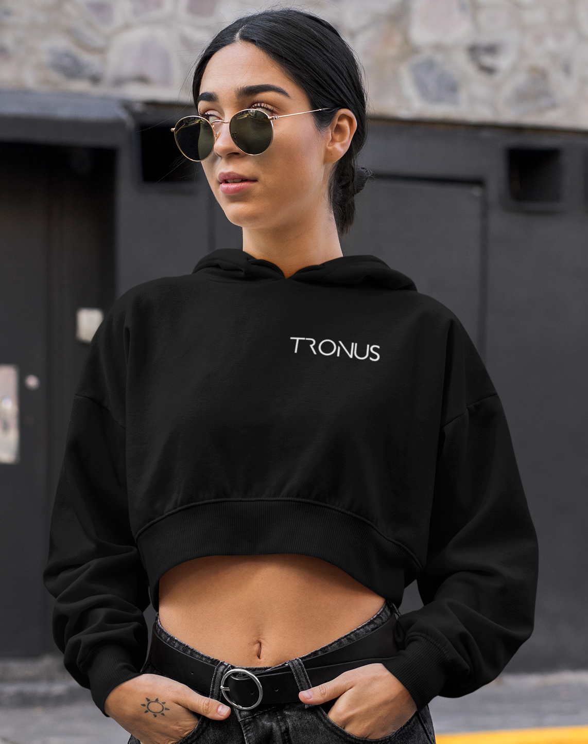 Women's Cropped Hoodie